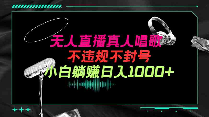 (9622期)抖音24小时无人直播音乐，不违规不封号纯赚音浪，新手也能当天日入1000+-安索博客网
