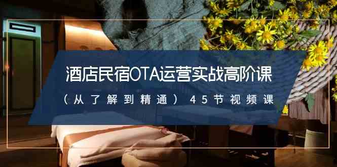 （8926期）酒店民宿OTA运营实战课：从入门到高手，45节视频课随便看-安索博客网