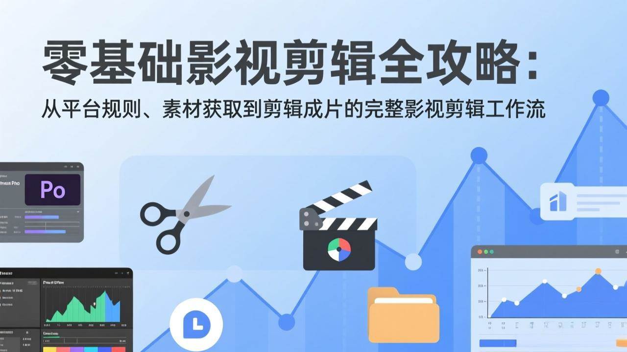零基础也能玩转影视剪辑：从找素材到剪成片，一套流程全搞定-安索博客网