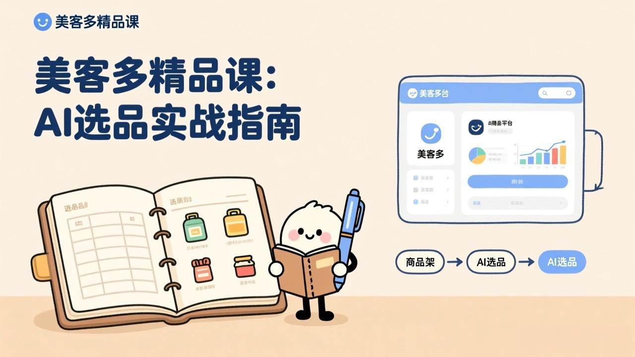 AI+美客多精品课，新手也能月入5000+美元，轻松玩转跨境电商！-安索博客网