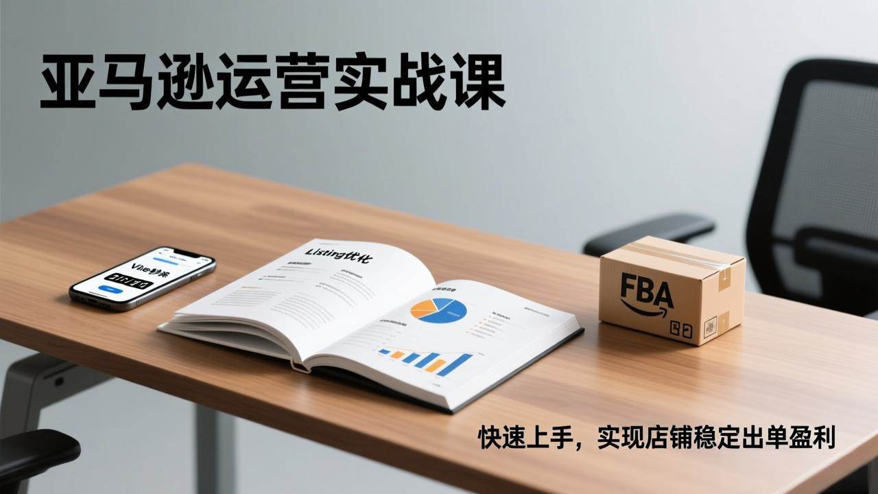 （17287期）亚马逊运营实战课，手把手教你Listing优化、Vine秒杀、FBA发货，轻松上手，让店铺稳定出单赚钱-安索博客网