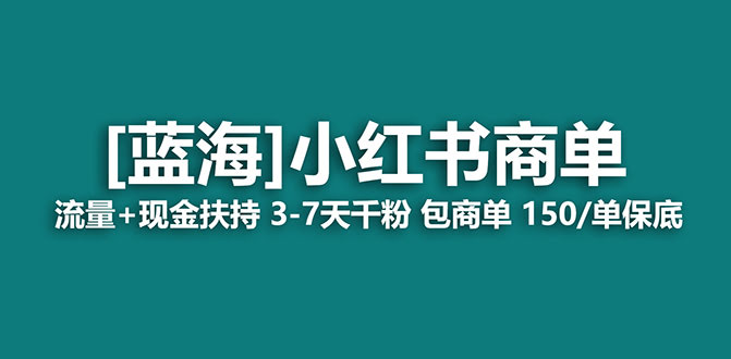 【蓝海项目】小红书商单，7天接广告变现，日入500+，保姆级教程-安索博客网