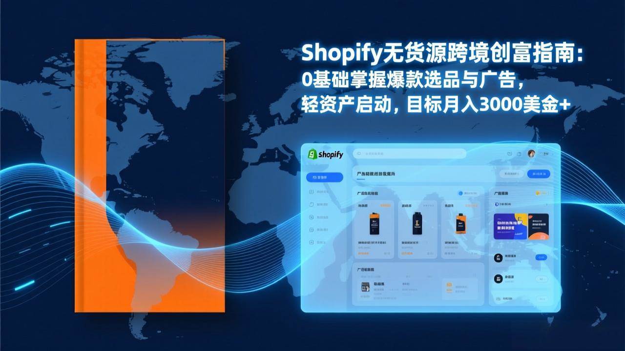 Shopify爆款玩法大公开：从选品到投广告，手把手教你复制爆款，月销破万刀！-安索博客网