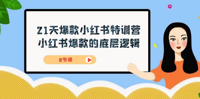21天搞定小红书爆款！这个特训营帮你摸透爆款背后的秘密（8节课）-安索博客网