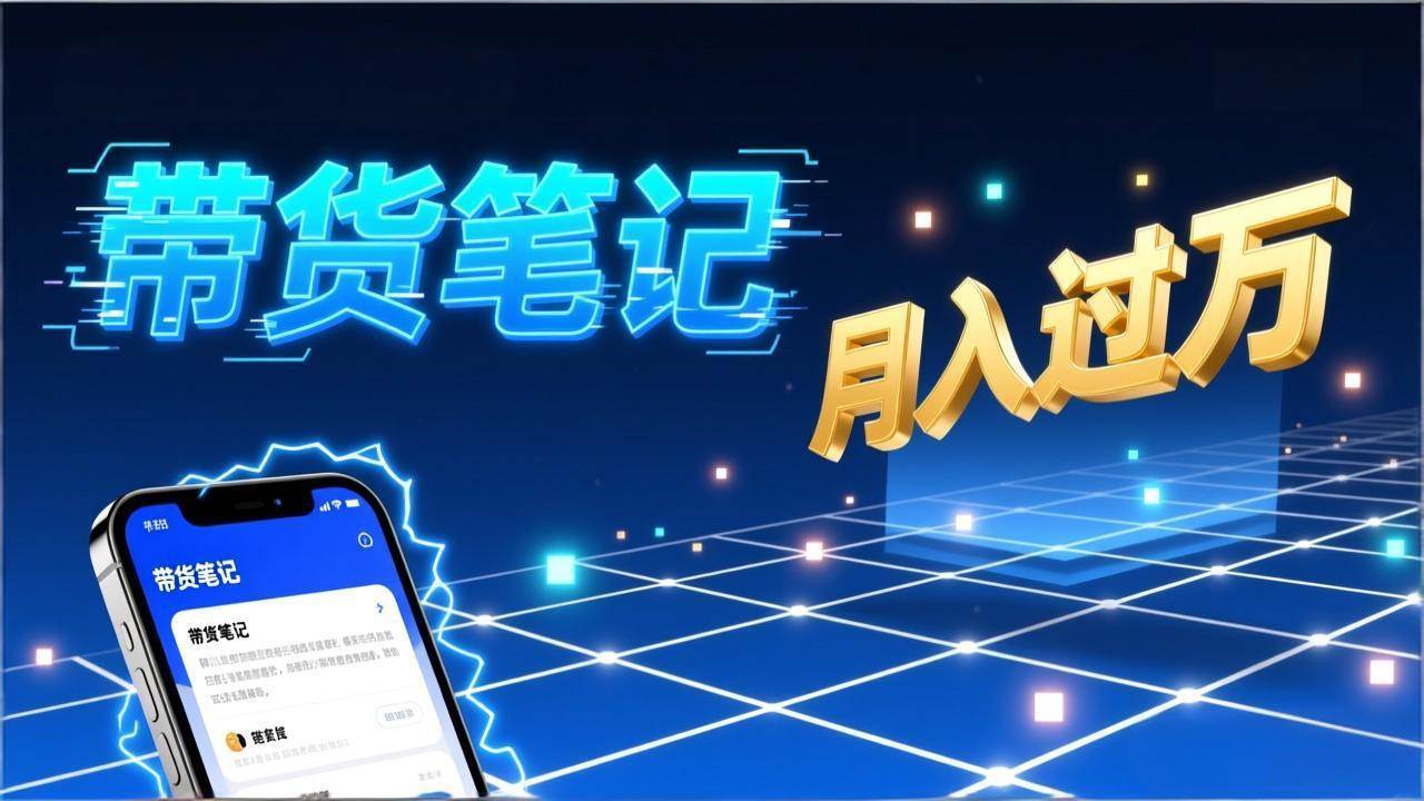 小红书爆款笔记带货实战：封面、标题、正文全拆解，手把手教你月入过万-安索博客网