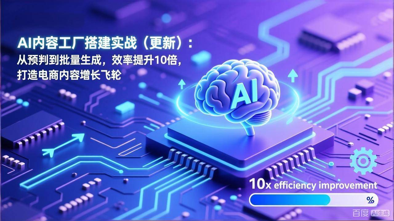 电商人必看！手把手教你用AI搭个“内容工厂”，效率翻10倍不是梦-安索博客网