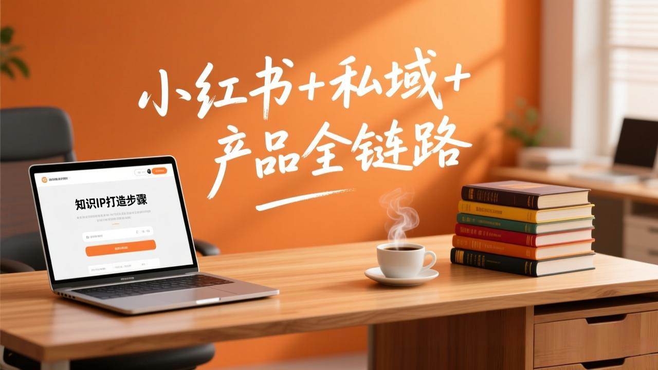个人IP系统变现课2026，轻松教你靠小红书+私域+产品年入百万-安索博客网