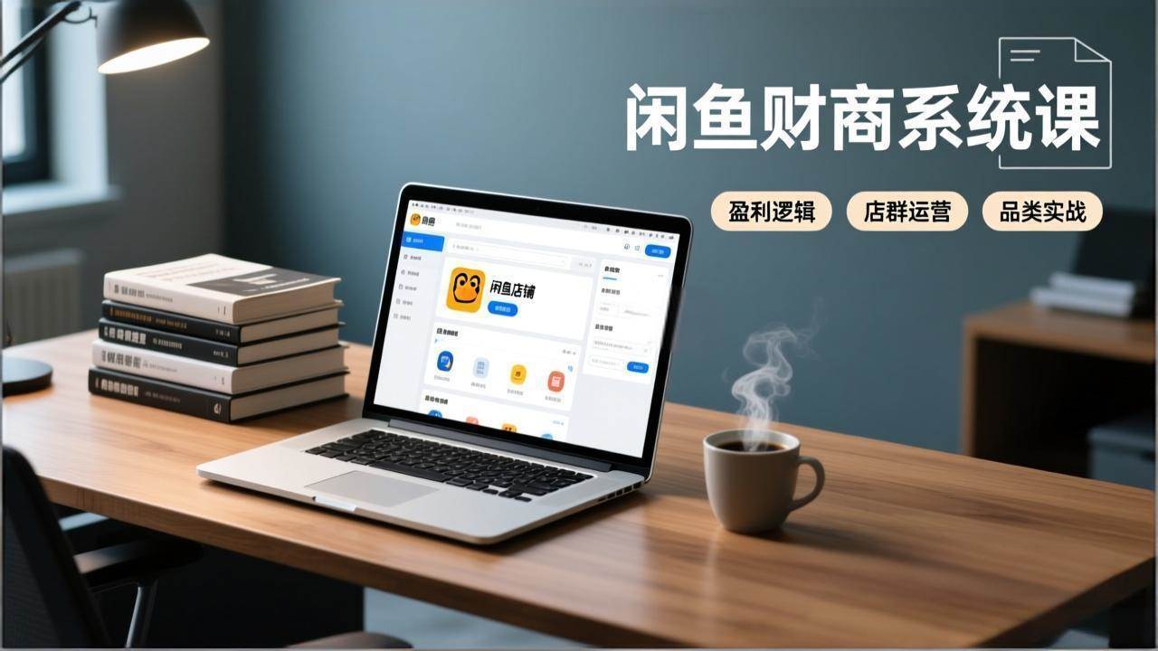 （17193期）闲鱼财商系统课：搞懂盈利逻辑、玩转店群和品类，稳扎稳打月入过万-安索博客网