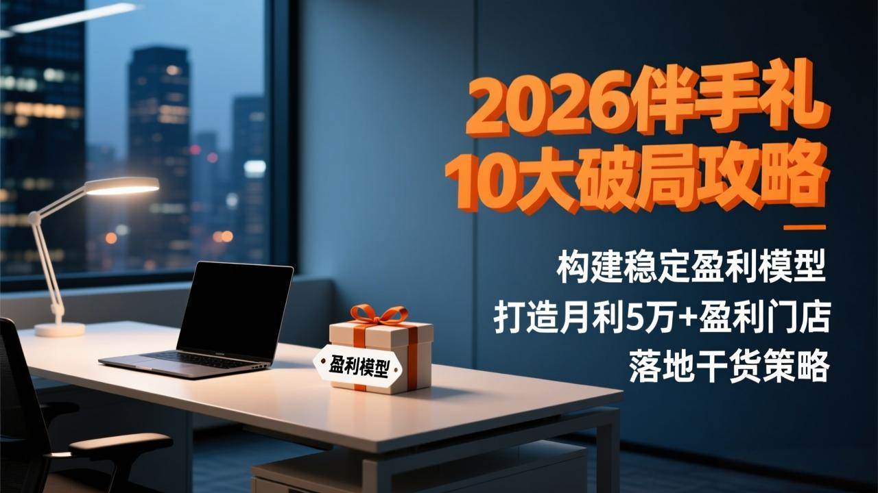 2026伴手礼10大破局攻略：轻松搞定月赚5万的稳定门店，全是干货！-安索博客网