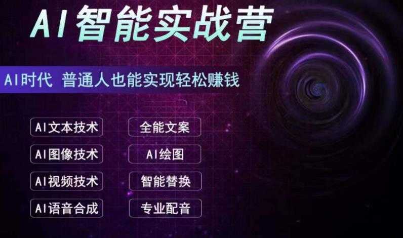 （6892期）AI智能赚钱实战营保姆级、实战级教程，新手也能快速实现赚钱（全套教程）-安索博客网