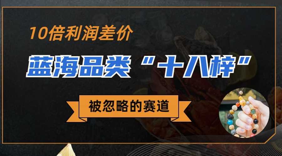 （6803期）被忽略的蓝海品类“十八籽”，10倍的利润差价，同行一天几十单-安索博客网