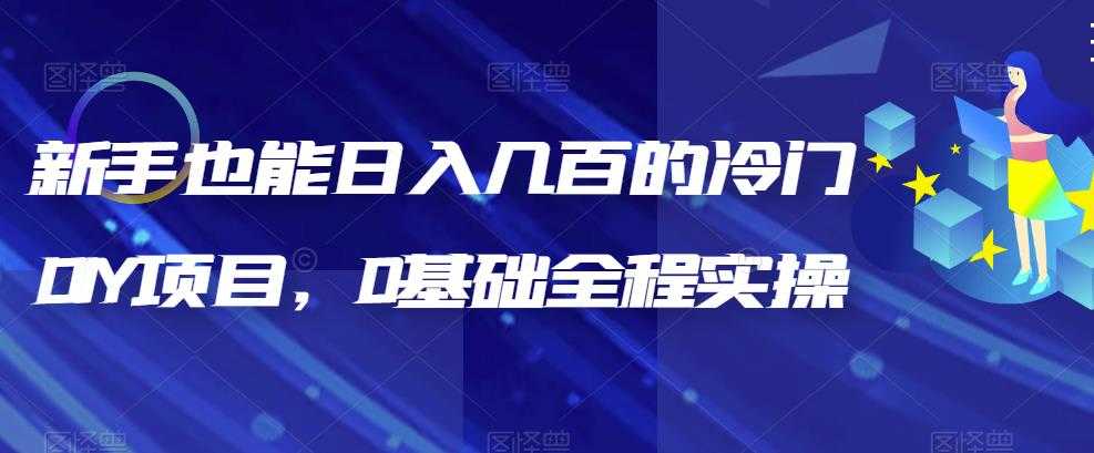 （6630期）新手也能日入几百的冷门DIY项目，0基础全程实操【揭秘】-安索博客网