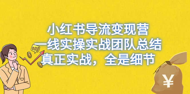 （6441期）小红书导流变现营，一线实战团队总结，真正实战，全是细节，全平台适用-安索博客网