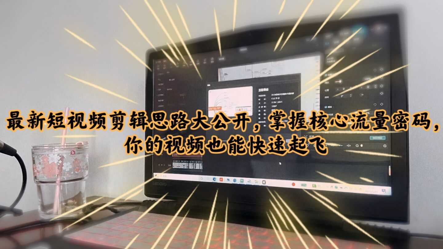 （6089期）最新短视频剪辑思路大公开，掌握核心流量密码，你的视频也能快速起飞-安索博客网