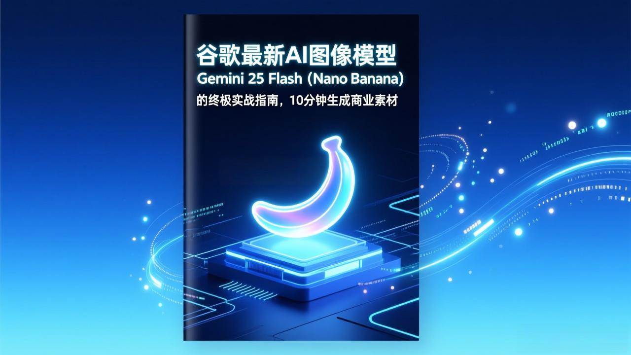 谷歌Gemini 2.5 Flash（Nano Banana）AI图像模型实战攻略：10分钟搞定商业素材-安索博客网