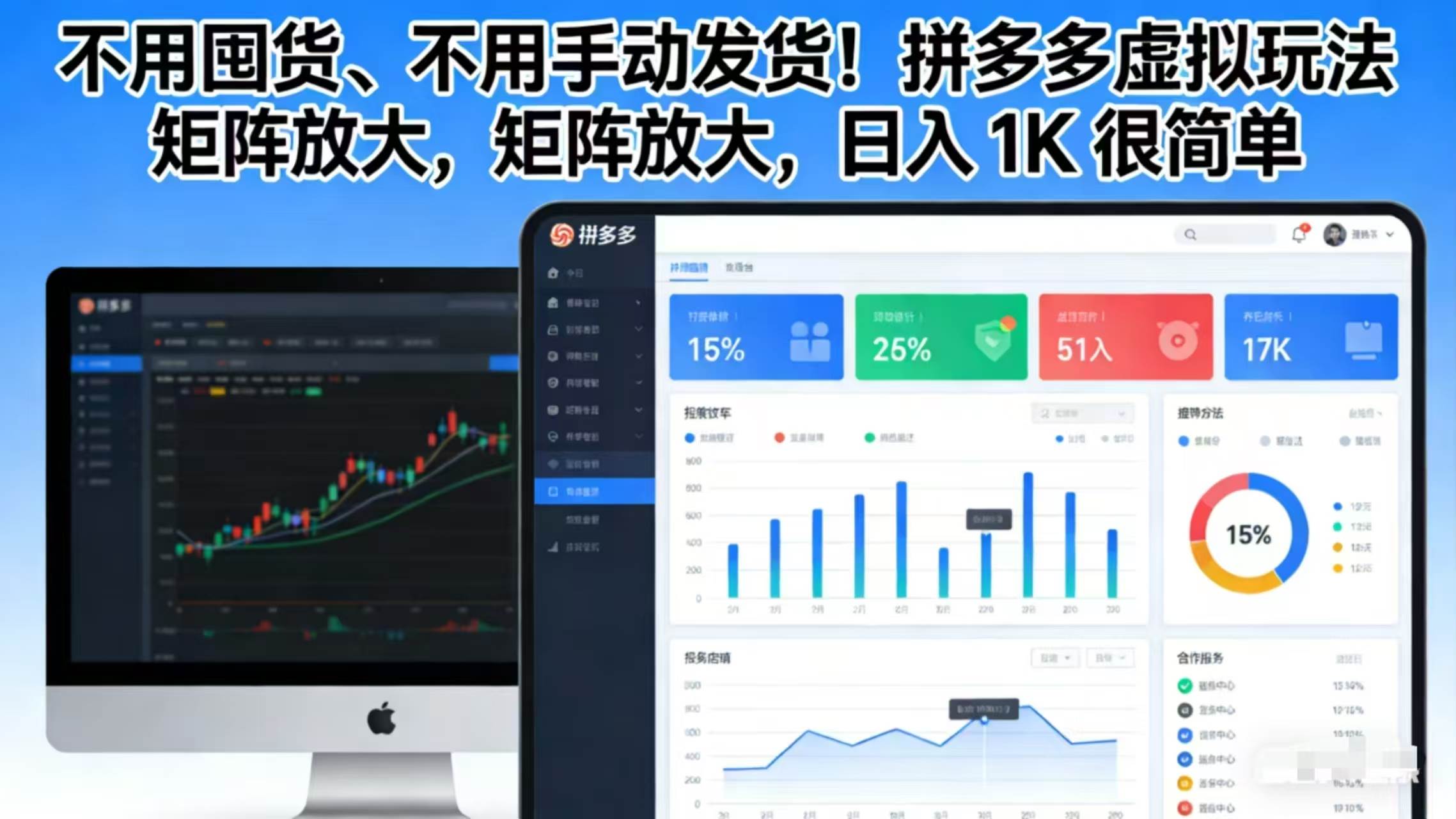 （17100期）不用囤货、不用手动发货！拼多多虚拟玩法，矩阵放大，日入 1K 很简单-安索博客网
