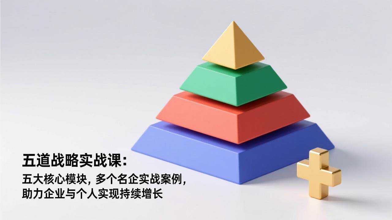 五道战略实战课：五大核心模块，N多名企真实案例，让你和企业一起持续增长-安索博客网