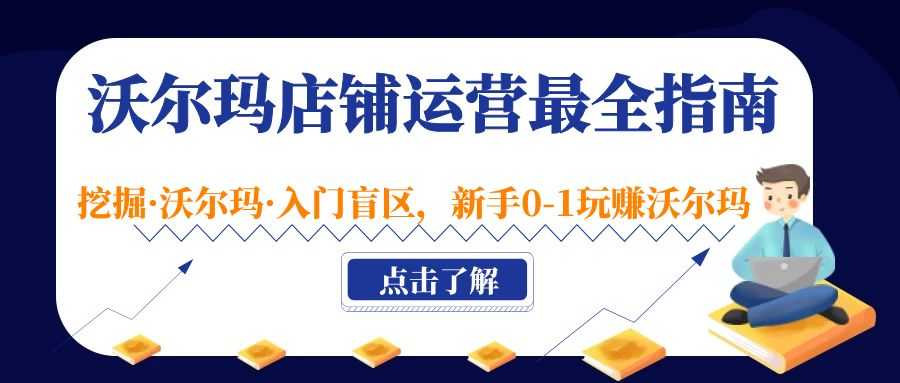 （5072期）沃尔玛店铺·运营最全指南，挖掘·沃尔玛·入门盲区，新手0-1玩赚沃尔玛-安索博客网