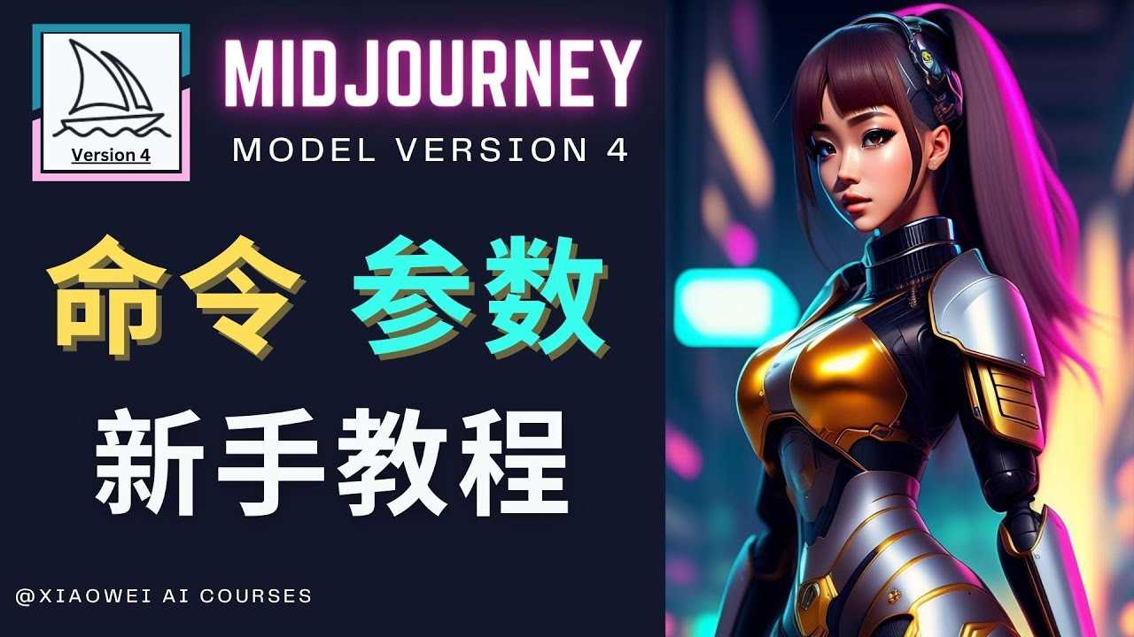 （4873期）Midjourney新手入门教程，轻松创作顶级图像，命令参数-新手教程-安索博客网