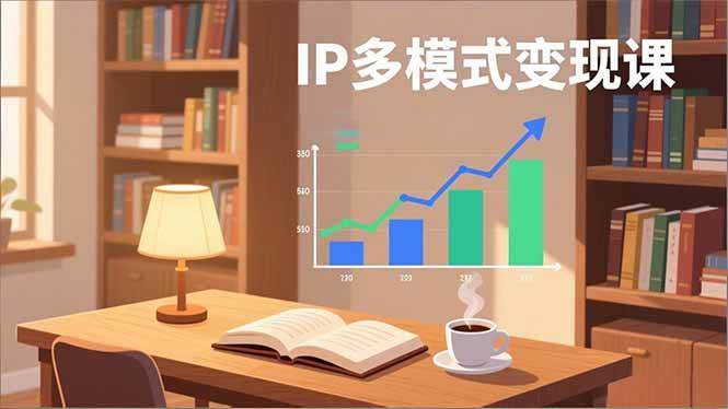 17014期：IP多模式变现课，广告分成、种草激励、Live图带货，让你副业稳定月入过万-安索博客网