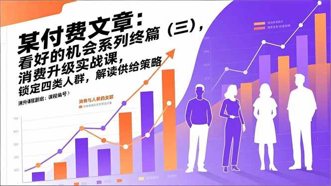 最后一篇！国家看好的消费新机会（三）：消费升级实战课，瞄准这四类人，搞懂供给策略-安索博客网