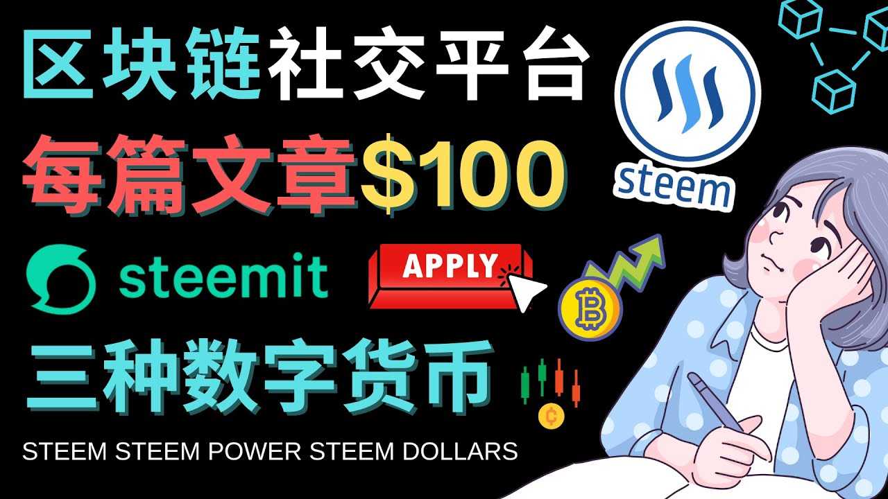 （4603期）区块链的社交媒体平台Steemit，每篇文章赚100美元 – 注册流程和盈利模式-安索博客网