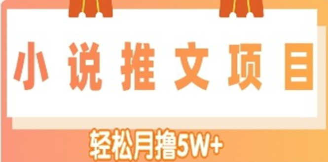 （4554期）小说推文副业赚钱项目，另类进阶玩法，轻松月撸5W+-安索博客网