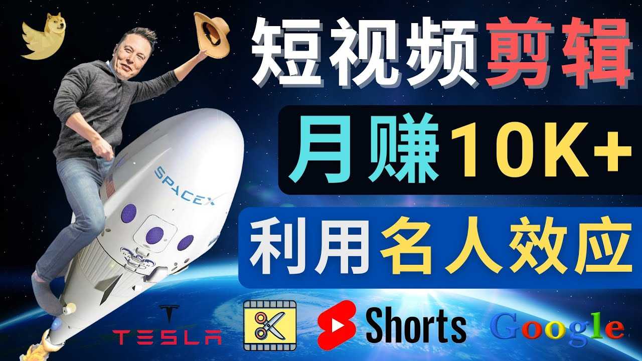 （4547期）利用名人效应，制作YouTube Shorts短视频，月赚过万美元 – 3个简单方法-安索博客网