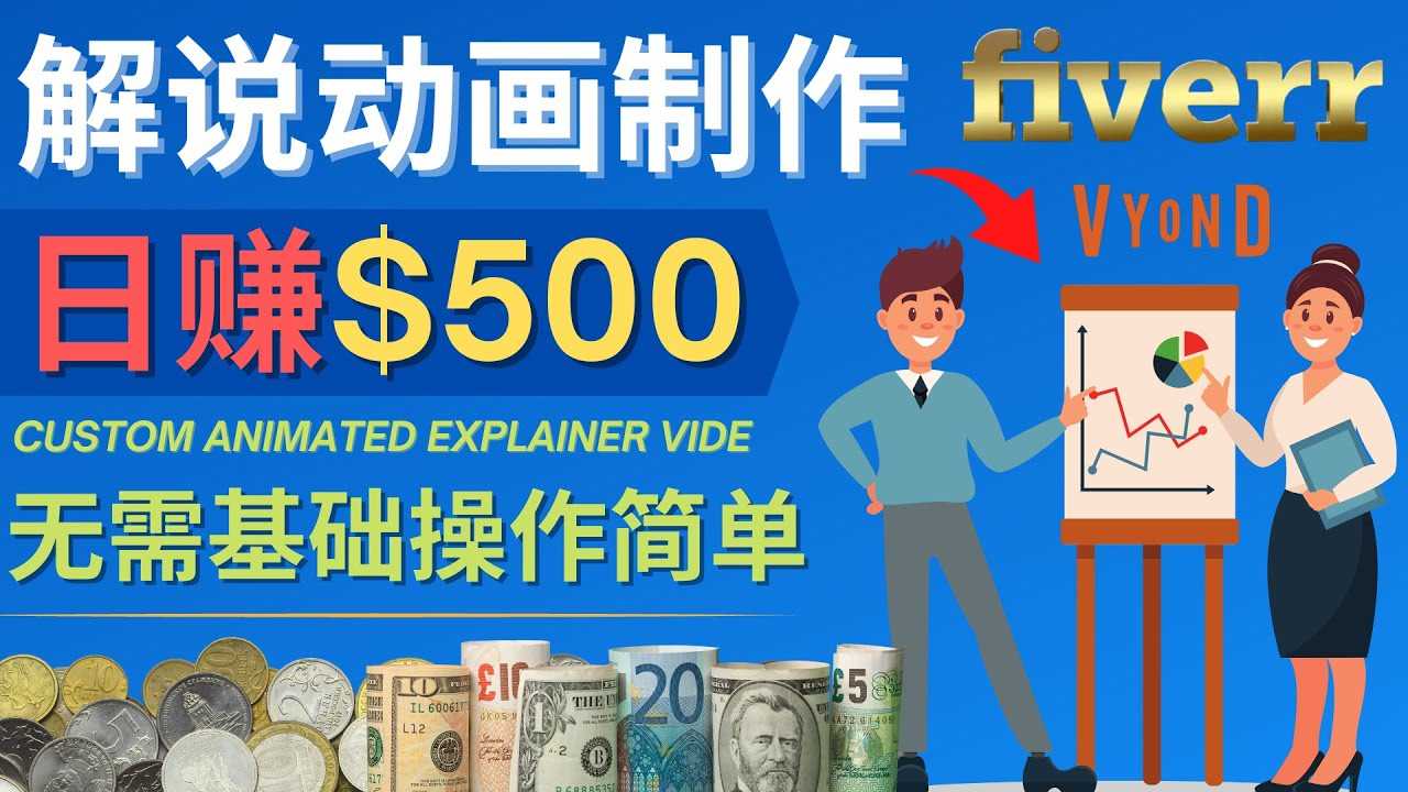 （4286期）制作解说类动画视频（Animated Explainer）日赚500美元以上 – 0基础可操作-安索博客网