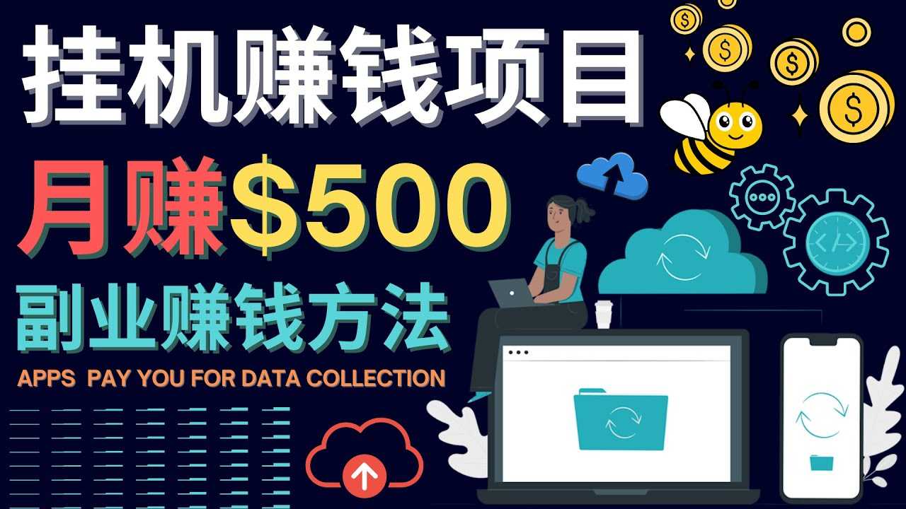 （4223期）最新挂机赚钱项目，月赚100美元 – 闲置手机，电脑挂机赚钱的方法-安索博客网
