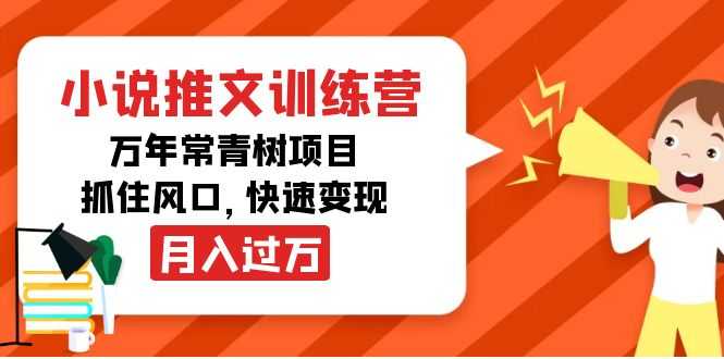 （4049期）小说推文训练营，万年常青树项目，抓住风口，快速变现月入过万-安索博客网
