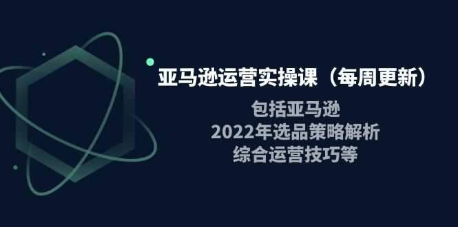 （3955期）亚马逊运营实操课（每周更新）包括亚马逊2022选品策略解析，综合运营技巧等-安索博客网