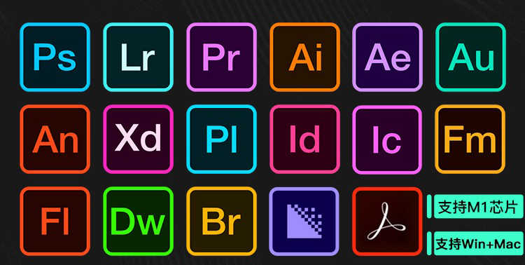 （3525期）【软件资源】Adobe全家桶：支持Win全系列和Mac全系列（一键直装）-安索博客网