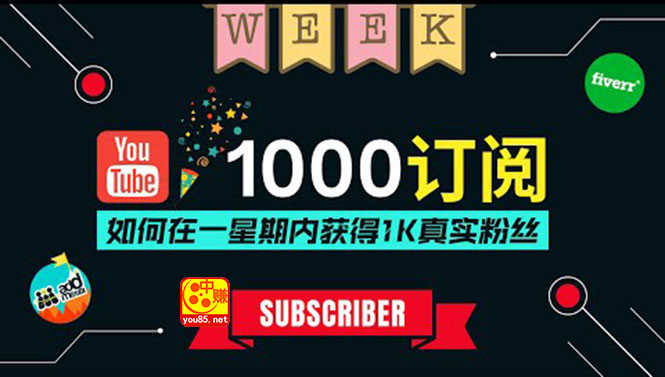 （3359期）油管涨粉教程：一星期内获得1000真实粉丝，免费且快速的方法 操作简单-安索博客网