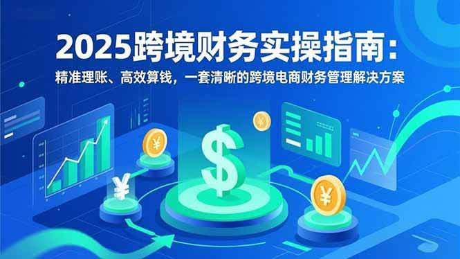 （16874期）2025跨境财务实操指南：把账理清、把钱算对，一套超实用的跨境电商财务管理方案-安索博客网