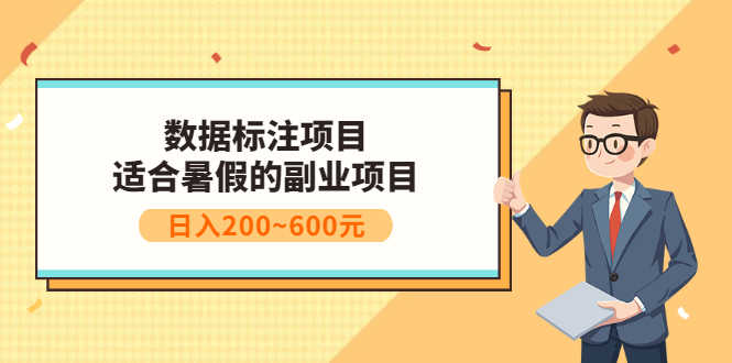 （3081期）数据标注项目：适合暑假的副业兼职项目，日入200~600元-安索博客网
