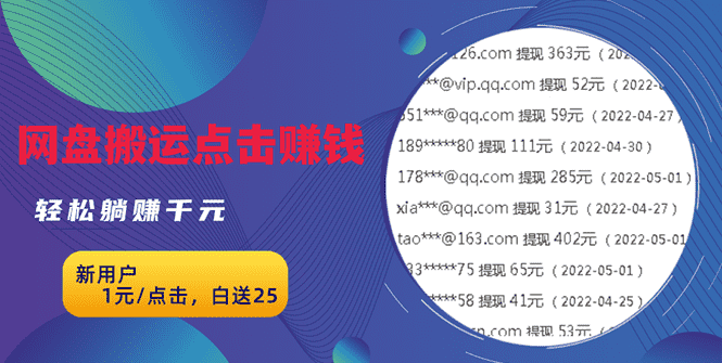 （2629期）无脑搬运网盘项目，1元1次点击，每天30分钟打造躺赚管道，收益无上限-安索博客网