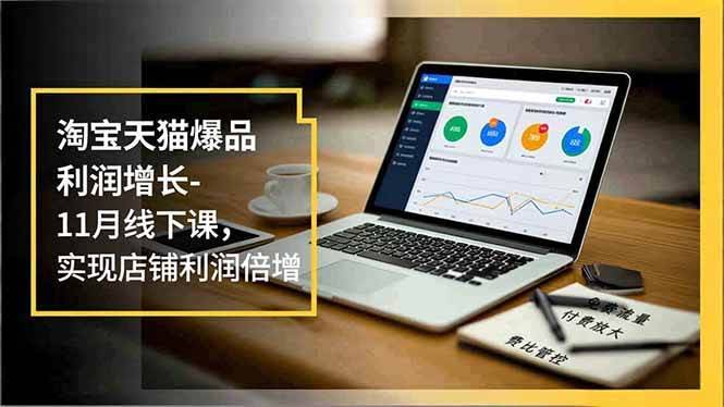 淘宝天猫爆品利润增长线下课，11月开讲！免费流量、付费放大、费比管控，让你店铺利润翻倍-安索博客网