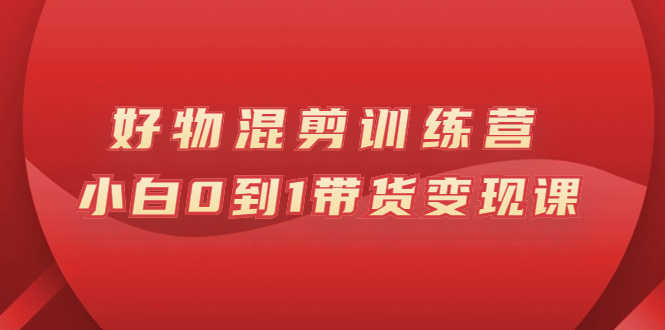 （2598期）万三好物混剪训练营：小白0到1带货变现课-安索博客网