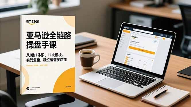 亚马逊全链路操盘手课：从0到1体系、11大模块、实战复盘，独立运营多店铺-安索博客网