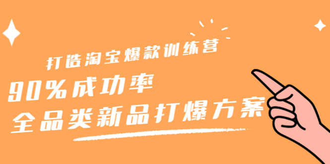 （2209期）打造淘宝爆款训练营，90%成功率：全品类新品打爆方案-安索博客网