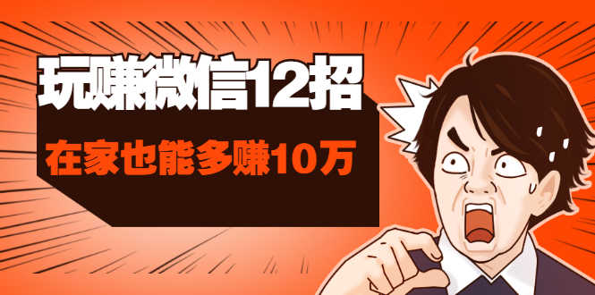 （1577期）玩赚微信12招：这样玩微信，手把手教你没钱没人脉在家也能多赚10万-安索博客网