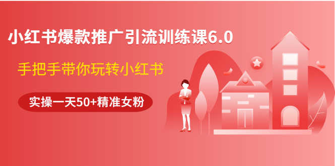 （1524期）小红书爆款推广引流训练课6.0，手把手带你玩转小红书，实操一天50+精准女粉-安索博客网