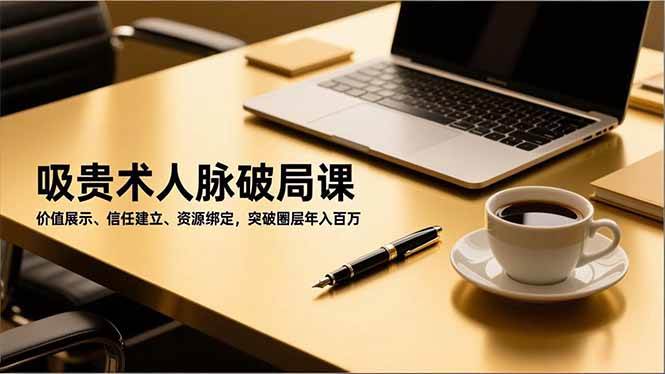 学《吸贵术》，人生能有多大改变？-安索博客网