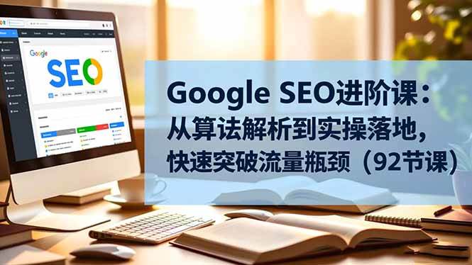 (16576期) Google SEO进阶课：从算法到实操，轻松突破流量天花板（92节课）-安索博客网