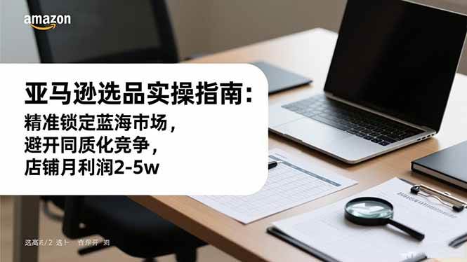 亚马逊选品实战指南：轻松锁定蓝海市场，避开同质化竞争，每月利润2-5w-安索博客网