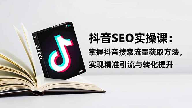 （16514期）抖音SEO实战引流课：手把手教你挖到抖音搜索流量，精准引流+转化翻倍-安索博客网
