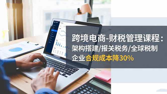 （16569期）跨境电商-财税管理课：搞定架构/报关/全球税务，企业合规成本直降30%-安索博客网