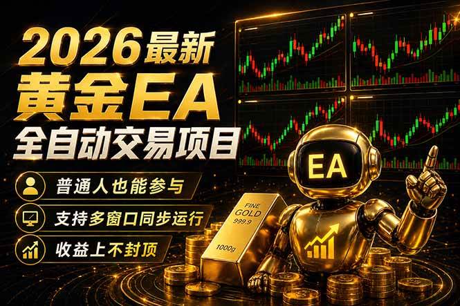 （18230期）黄金EA量化新玩法：全自动跑着赚，多窗口操作收益直接翻倍-安索博客网