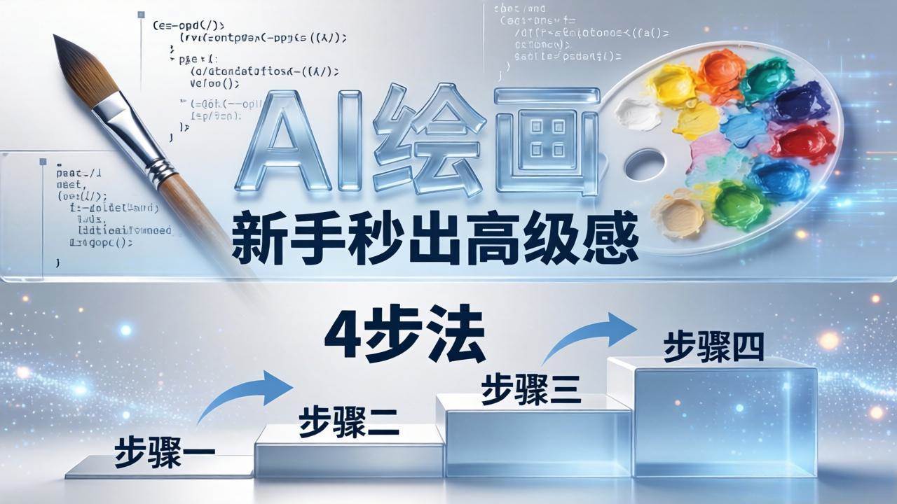 AI绘画新手别再自己瞎琢磨了！即梦4步法：万能提示词公式+BRTR框架，小白也能秒出大片-安索博客网